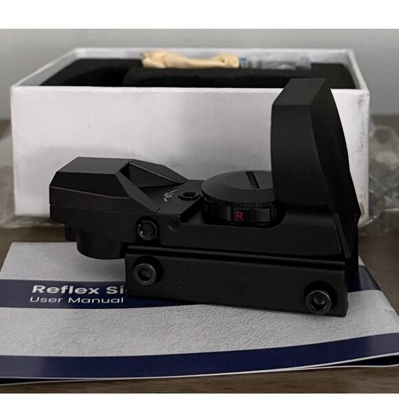 New Feyachi Tactical Reflex Sight Scope | Red/Green Dot | 4 Reticle | Fast Aim | - Picture 4 of 13